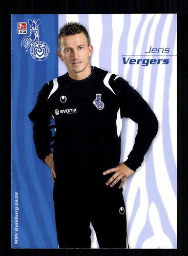 Jens vergers autogrammkarte - jens,