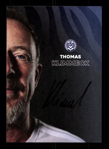 Thomas klimmeck autogrammkarte - klimmeck,