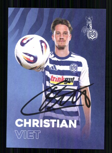 Christian viet autogrammkarte - christian,