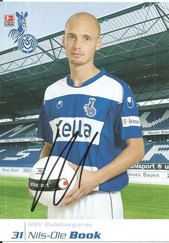 Nils ole book msv duisburg - duisburg, /