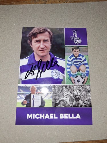 Autogrammkarte michael bella - autogrammkarte,