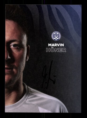 Marvin höner autogrammkarte - marvin,