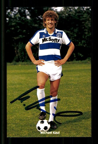 Michael kaul autogrammkarte - michael,