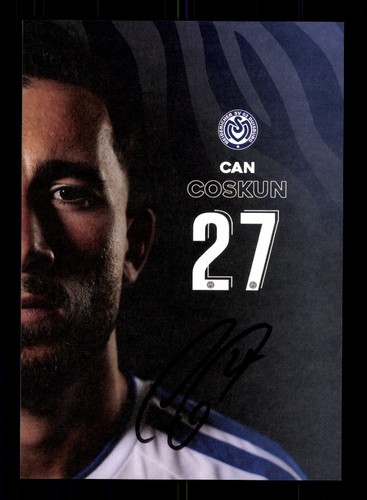 Can coskun autogrammkarte msv - can,