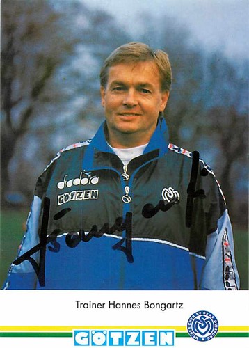 Hannes bongartz autogrammkarte - hannes,