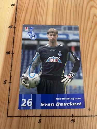 Sven beuckert msv duisburg - sven,