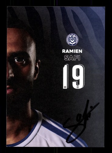 Ramien safi autogrammkarte - ramien,