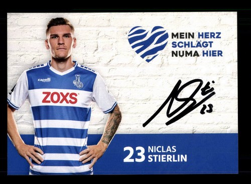 Niclas stierlin autogrammkarte - stierlin,