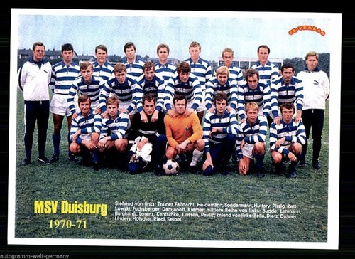 Msv duisburg mannschaftskarte - msv,