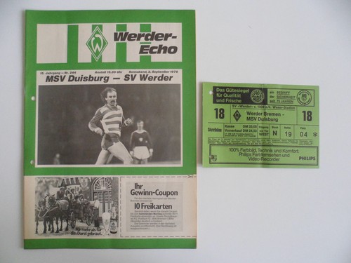 Werder bremen msv duisburg - werder,