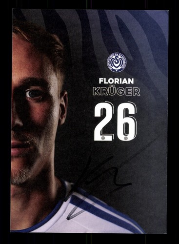 Florian krüger autogrammkarte - florian,