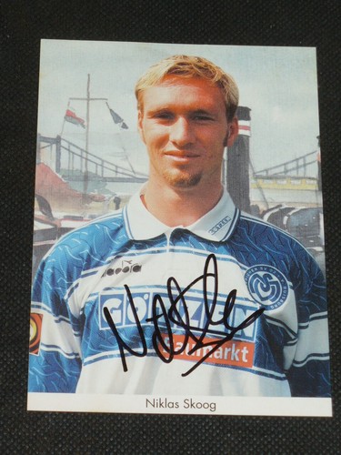 Niklas skoog autogrammkarte - niklas,