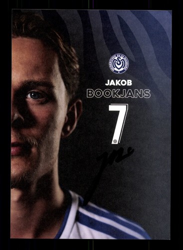 Jakob bookjans autogrammkarte - bookjans,