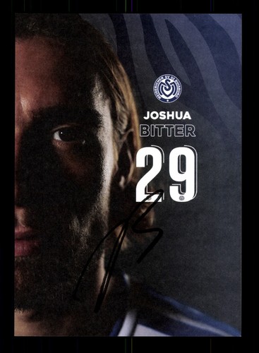 Joshua bitter autogrammkarte - bitter,