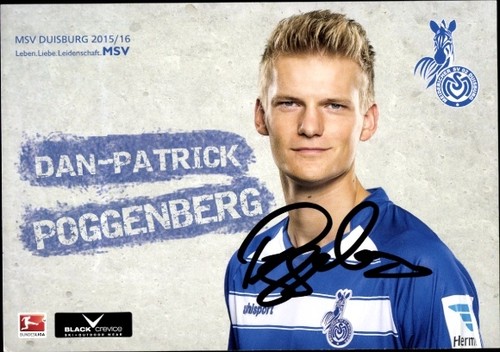 Autogrammkarte fußballer dan - autogrammkarte,