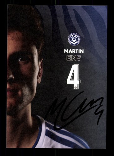 Martin ens autogrammkarte - martin,