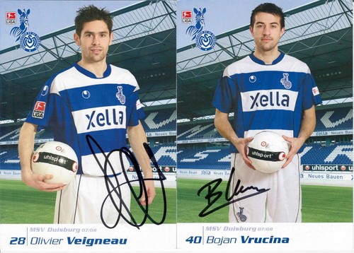 Msv duisburg konvolut - msv, x