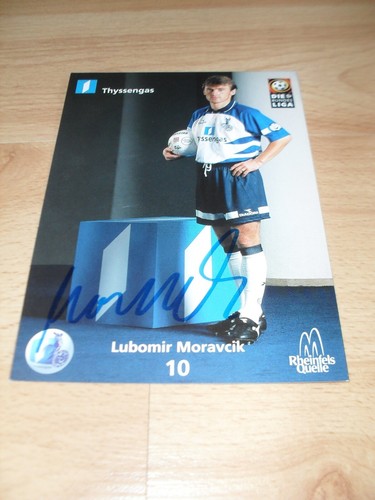 Autogrammkarte lubomir - autogrammkarte,