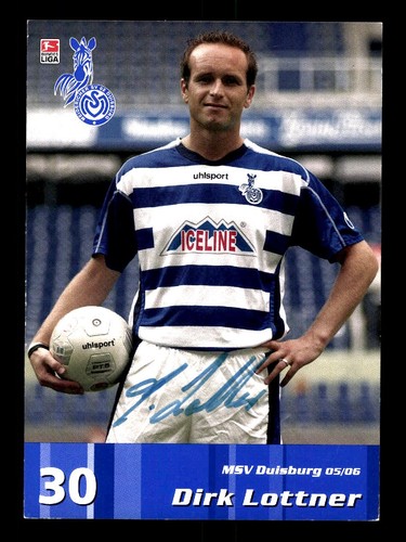 Dirk lottner autogrammkarte - dirk,